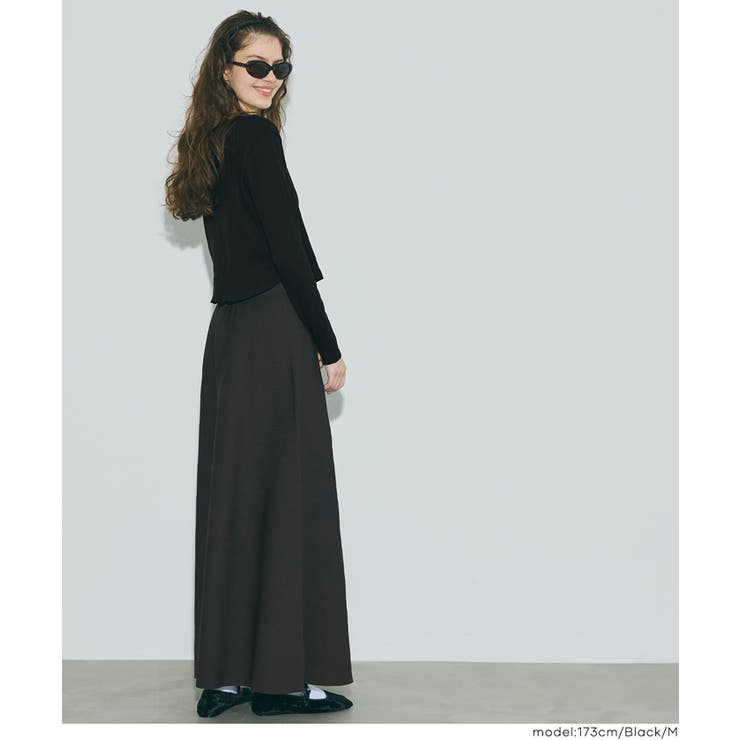 リブラウンドヘムカーディガン | coca | 詳細画像24 