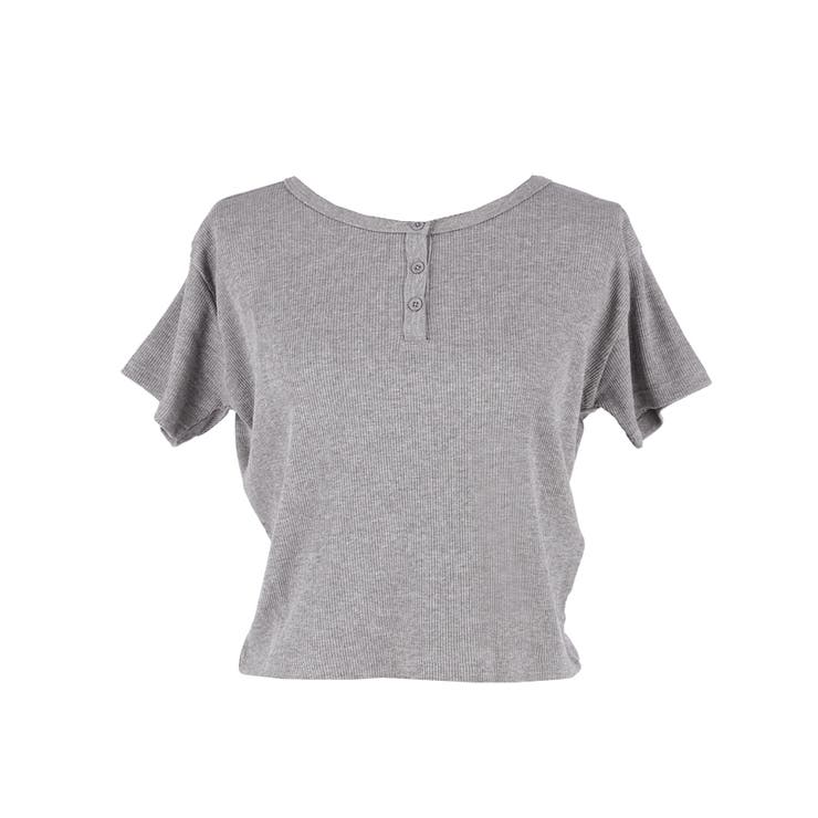 リブヘンリーネックTシャツ | coca | 詳細画像3 