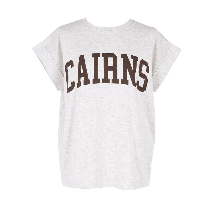 フレンチスリーブロゴプリントTシャツ | coca | 詳細画像3 