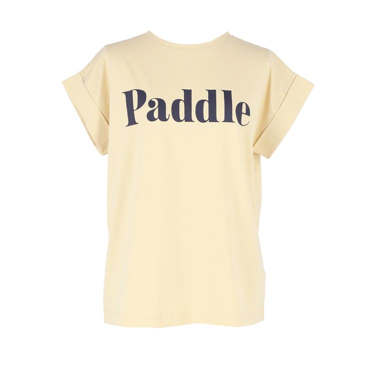 フレンチスリーブロゴプリントTシャツ | coca | 詳細画像4 