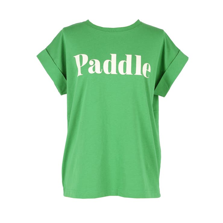 フレンチスリーブロゴプリントTシャツ | coca | 詳細画像5 