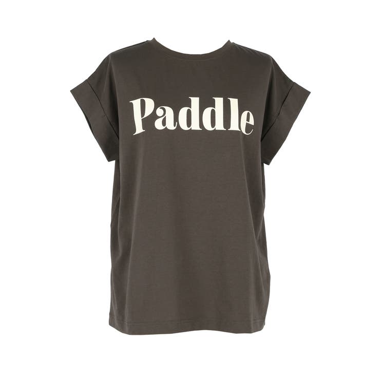 フレンチスリーブロゴプリントTシャツ | coca | 詳細画像8 