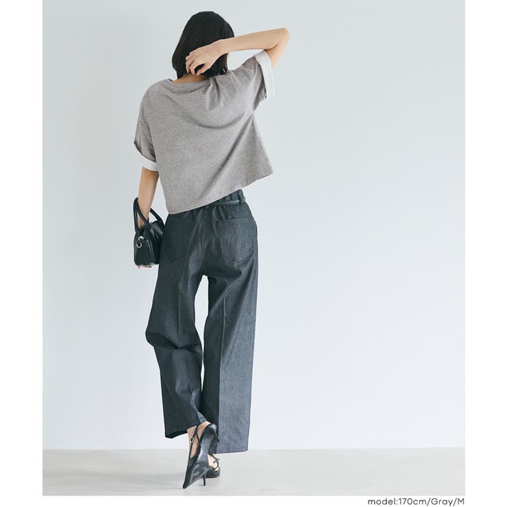 オーバーシルエットロゴTシャツ | coca | 詳細画像16 