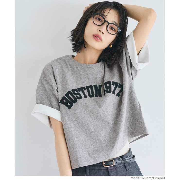 オーバーシルエットロゴTシャツ | coca | 詳細画像17 