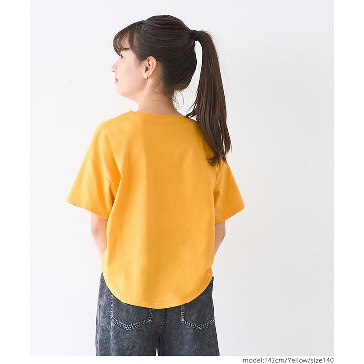 親子お揃いテールカットロゴTシャツ キッズ | coca | 詳細画像20 
