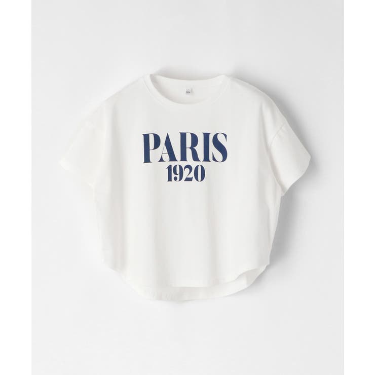 親子お揃いテールカットロゴTシャツ キッズ | coca | 詳細画像2 
