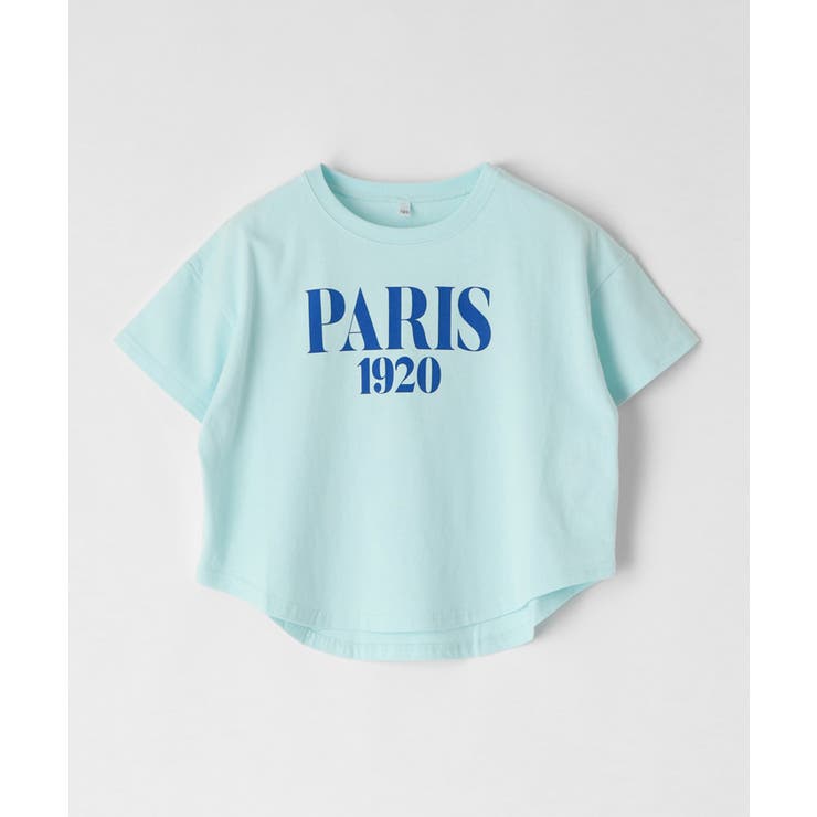 親子お揃いテールカットロゴTシャツ キッズ | coca | 詳細画像3 