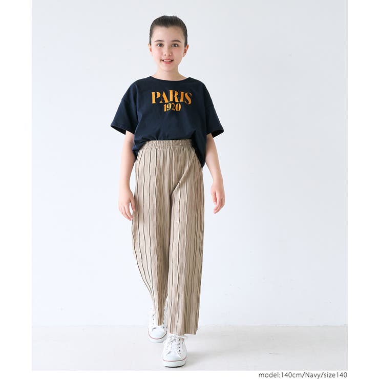 親子お揃いテールカットロゴTシャツ キッズ | coca | 詳細画像6 