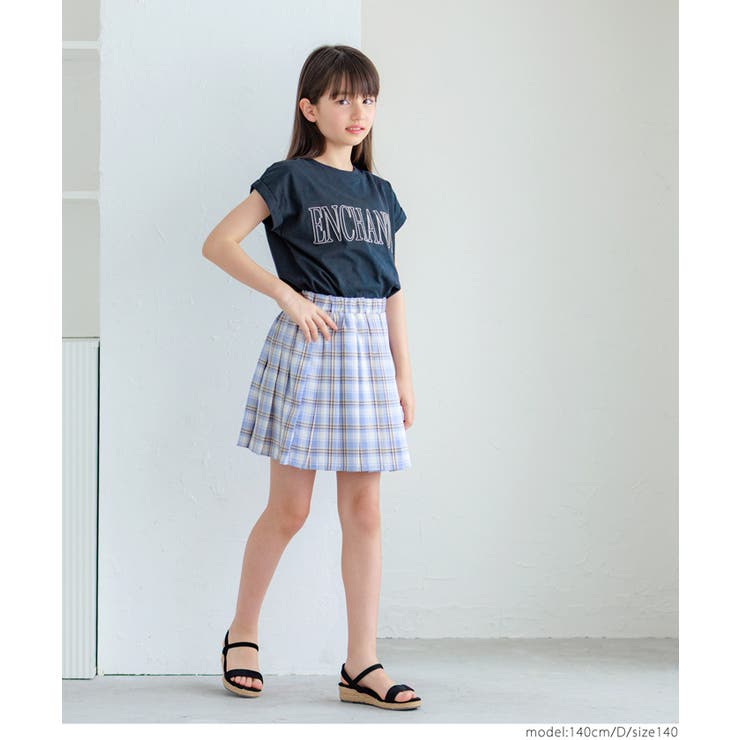 親子お揃いフレンチスリーブロゴTシャツ キッズ | coca | 詳細画像14 