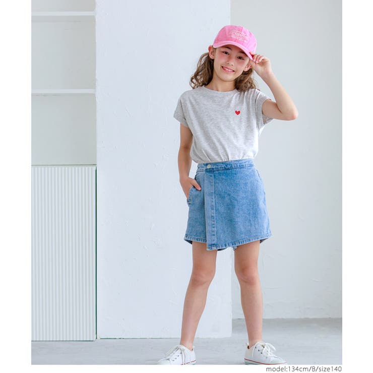 親子お揃いフレンチスリーブロゴTシャツ キッズ | coca | 詳細画像6 