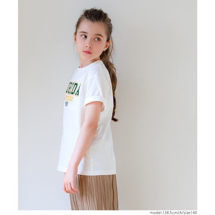 親子お揃いベーシックロゴTシャツ キッズ | coca | 詳細画像3 