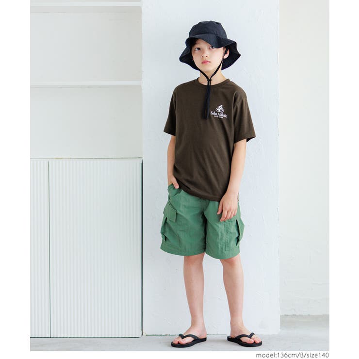 親子お揃いベーシックロゴTシャツ キッズ | coca | 詳細画像5 