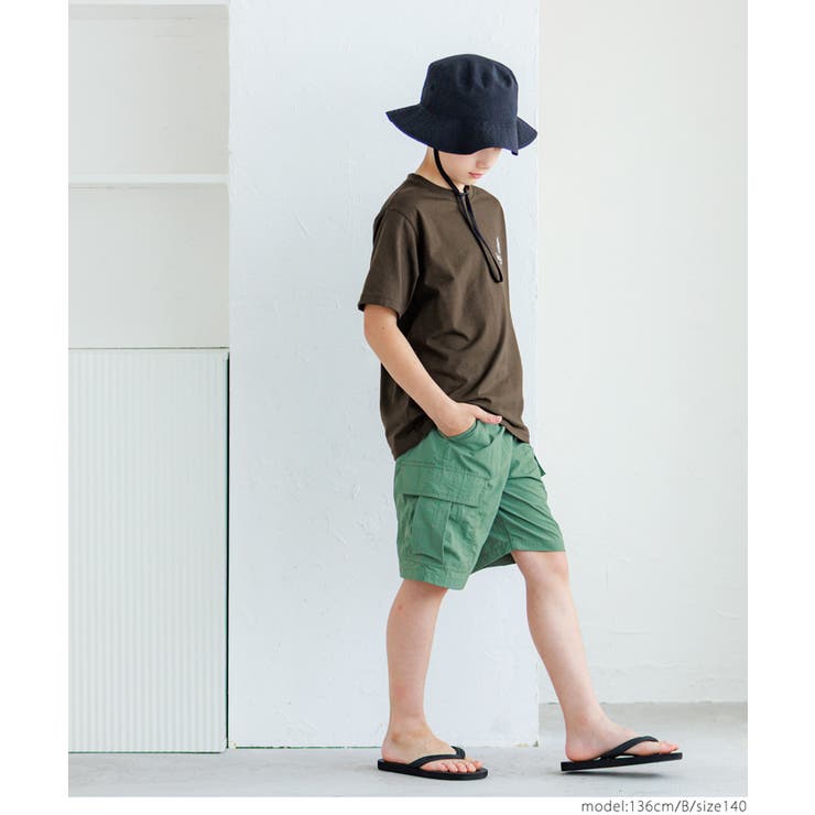 親子お揃いベーシックロゴTシャツ キッズ | coca | 詳細画像7 