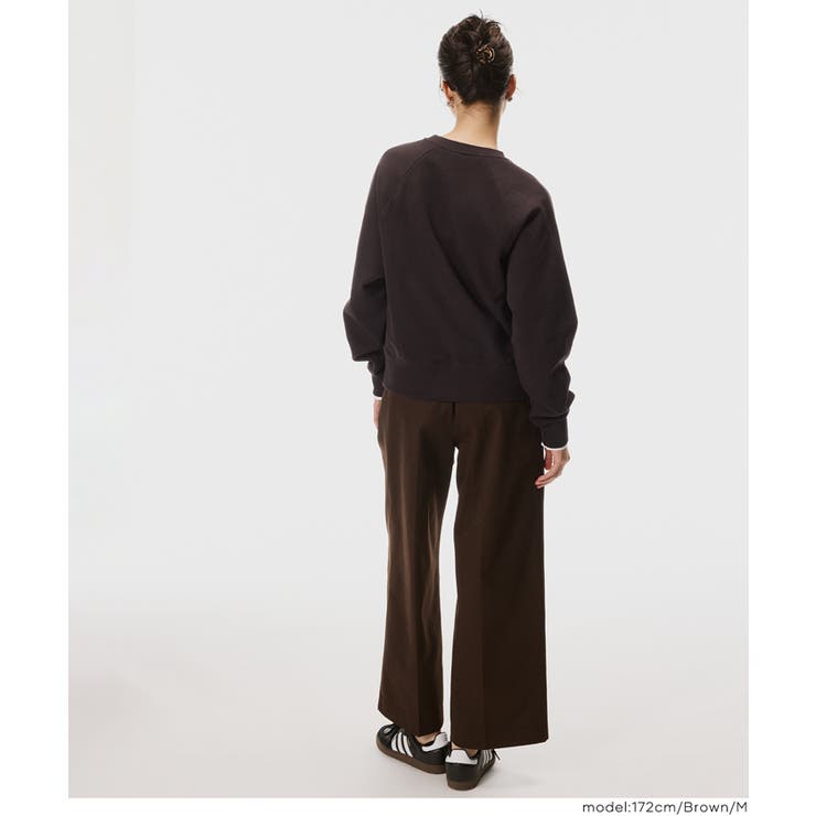 ヘビーウェイト裏毛ラグランスリーブスウェット | coca | 詳細画像25 