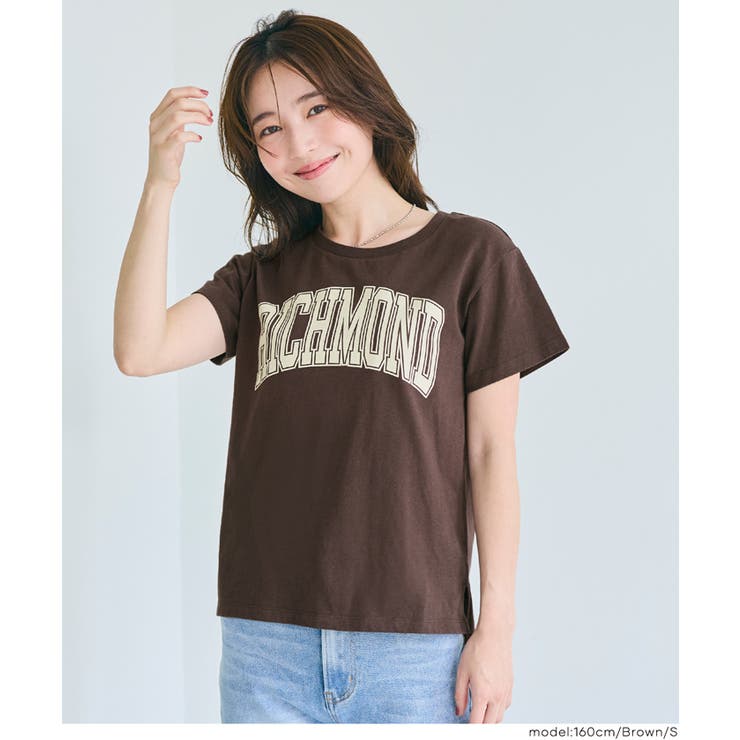 秋コーデにぴったりなサイドスリットプリントTシャツ | coca | 詳細画像11 