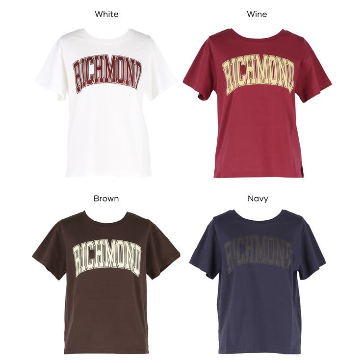 秋コーデにぴったりなサイドスリットプリントTシャツ | coca | 詳細画像25 