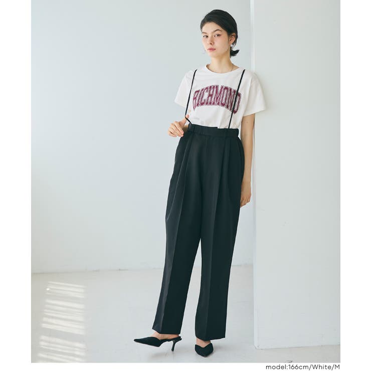 秋コーデにぴったりなサイドスリットプリントTシャツ | coca | 詳細画像10 