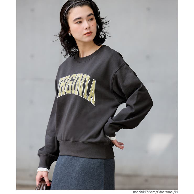 ヘビーウェイト裏毛カレッジスウェット | coca | 詳細画像11 