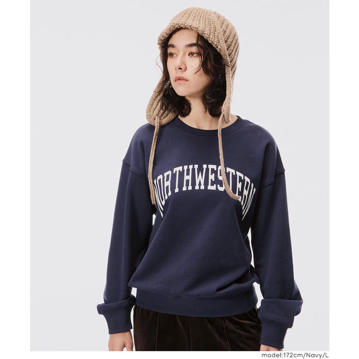 ヘビーウェイト裏毛カレッジスウェット | coca | 詳細画像18 