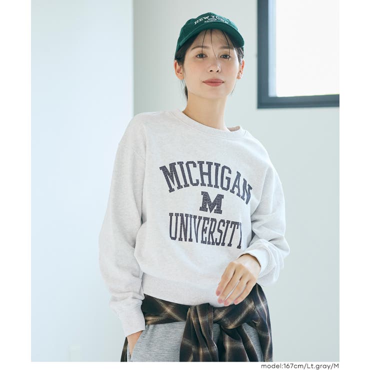 ヘビーウェイト裏毛カレッジスウェット | coca | 詳細画像19 