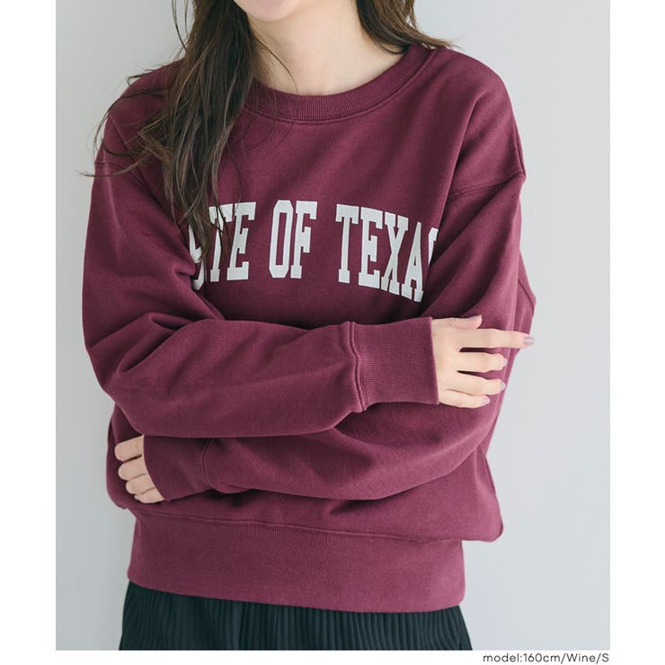 ヘビーウェイト裏毛カレッジスウェット | coca | 詳細画像26 