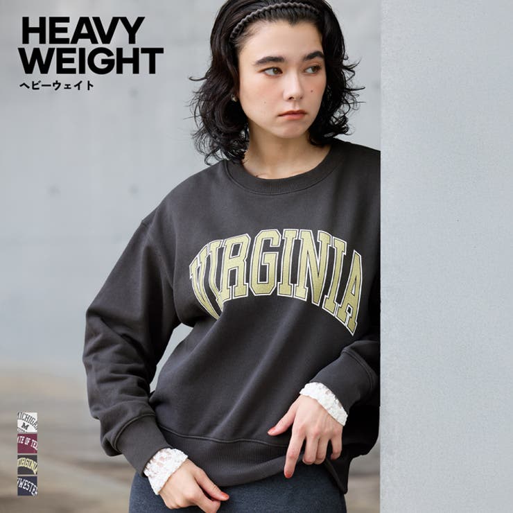 ヘビーウェイト裏毛カレッジスウェット | coca | 詳細画像1 