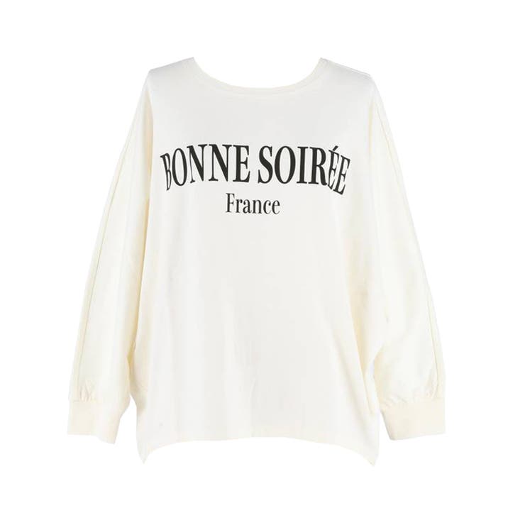 リラクシーなシルエットとロゴデザインが映えるドルマンロゴTシャツ | coca | 詳細画像2 