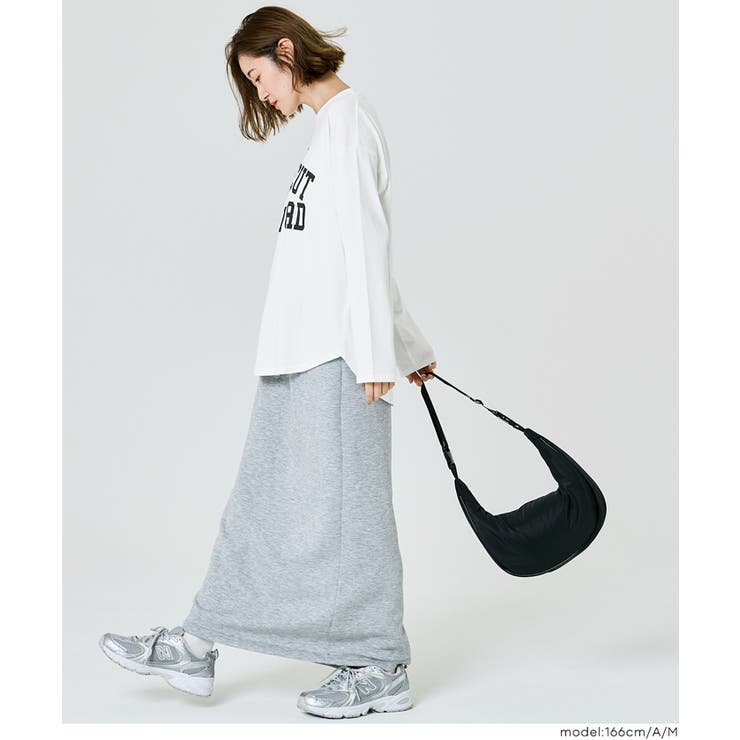 大人カジュアルを楽しめるビッグロゴロンT | coca | 詳細画像7 