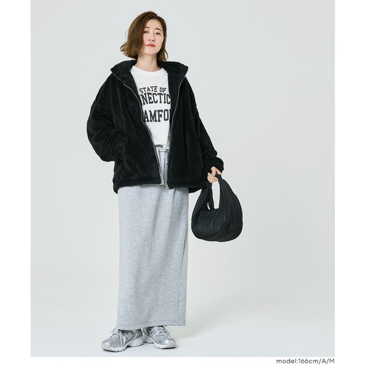 大人カジュアルを楽しめるビッグロゴロンT | coca | 詳細画像9 