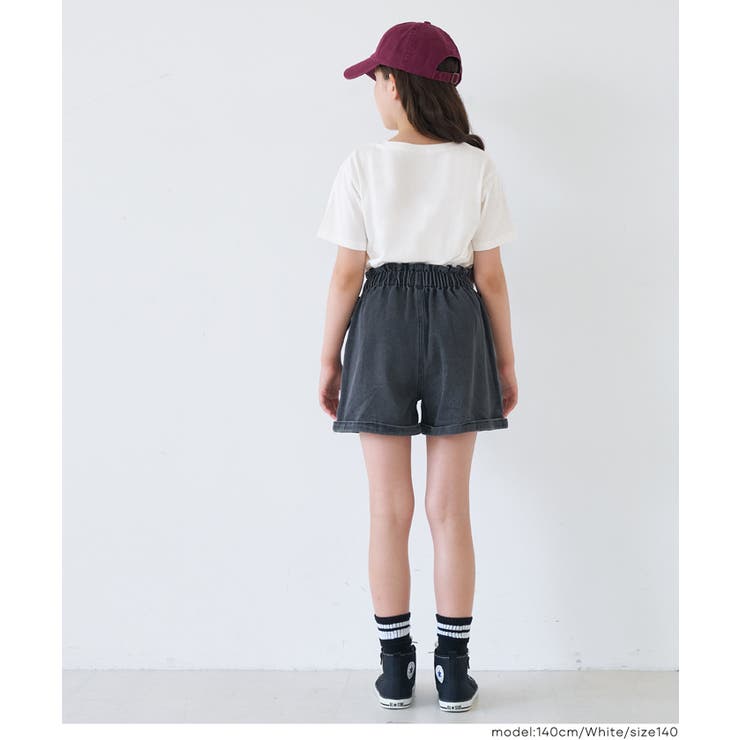 親子お揃いサイドスリットプリントTシャツ キッズ | coca | 詳細画像4 