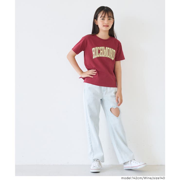 親子お揃いサイドスリットプリントTシャツ キッズ | coca | 詳細画像10 