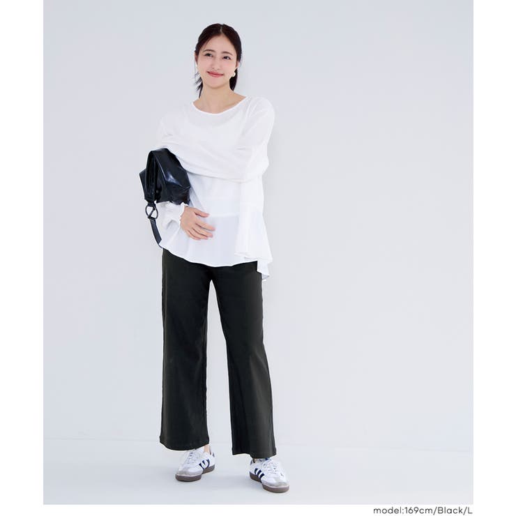 ウルトラストレッチワイドパンツ | coca | 詳細画像14 