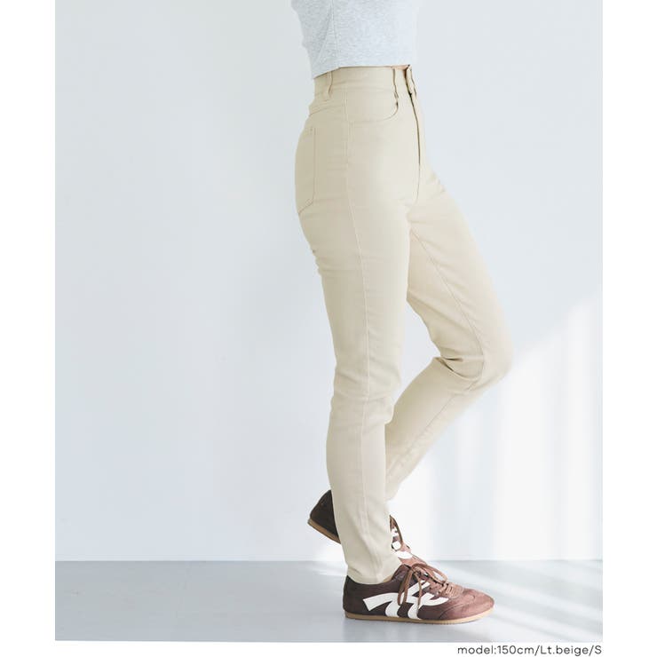 [Lt.Beige] | ウルトラストレッチスキニーパンツ股下67cm | coca