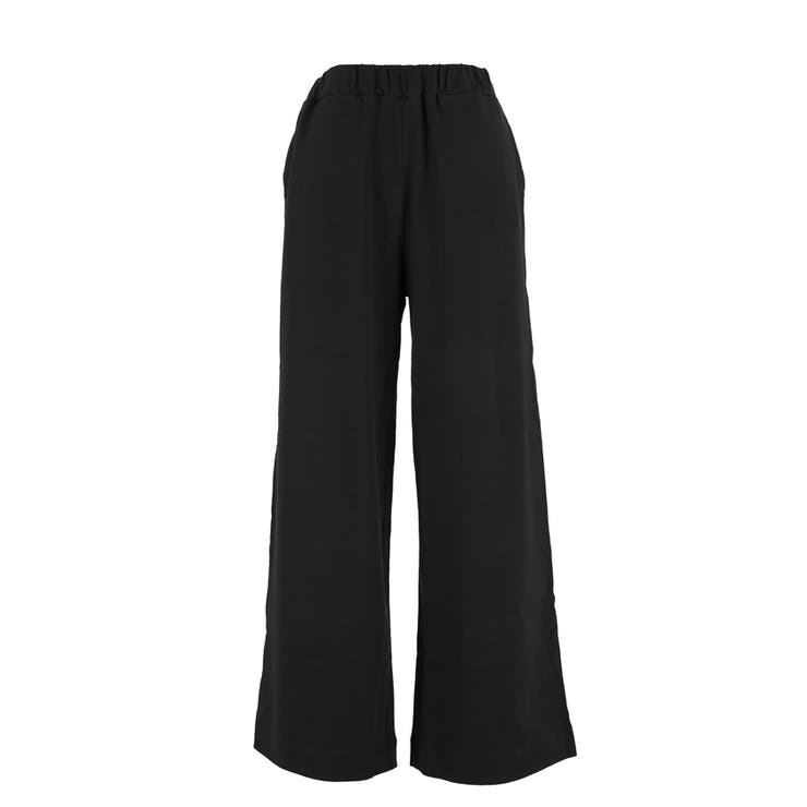 ＼４サイズ展開／コットン天竺ワイドパンツ〈セットアップ対応〉 | coca | 詳細画像20 