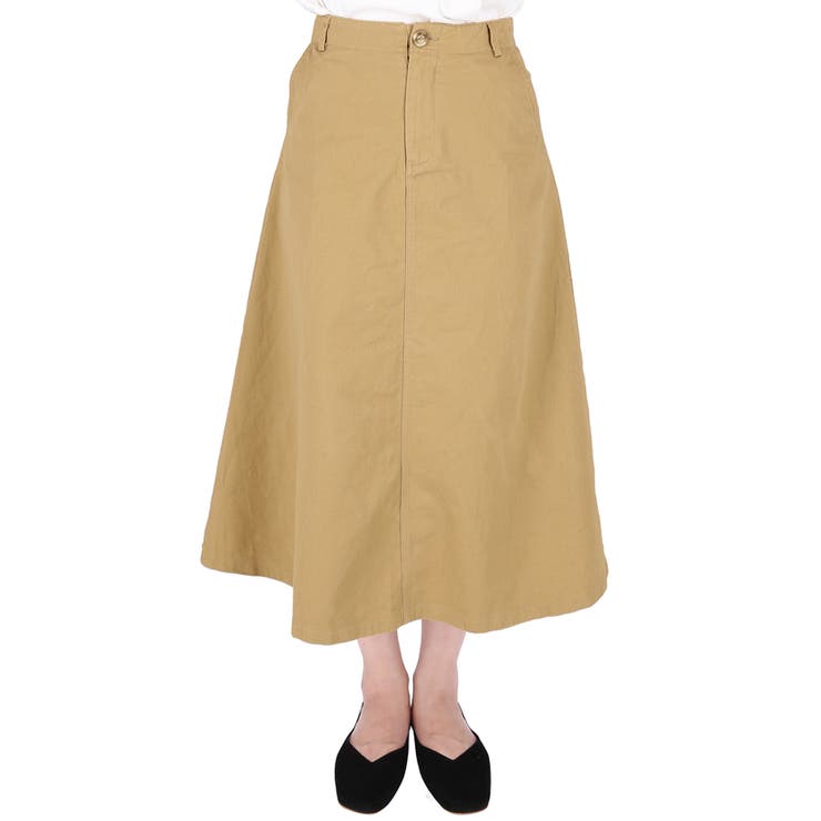 長さ選べるボリュームAラインチノスカートcocaオリジナル[品番