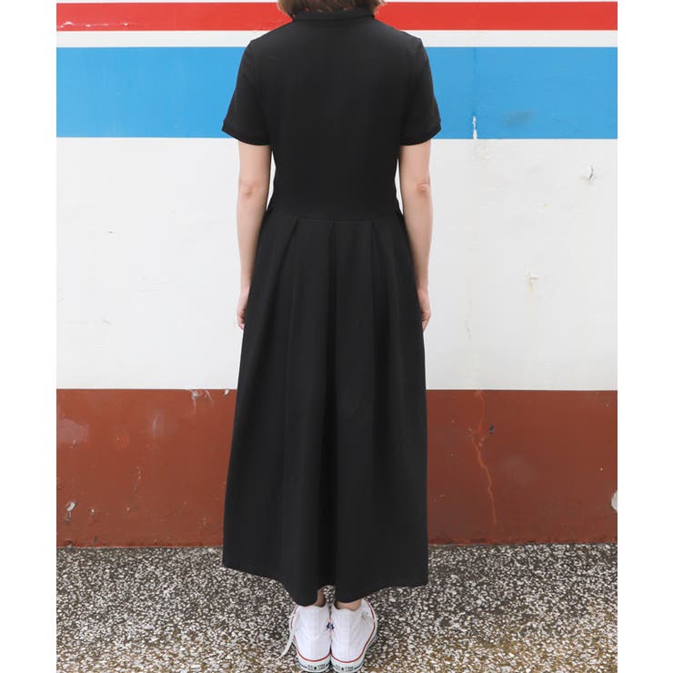【国内完売】  プリーツポロワンピース 直営買付 POLO BCS別注 ポロワンピース / any FAM | ファッション通販