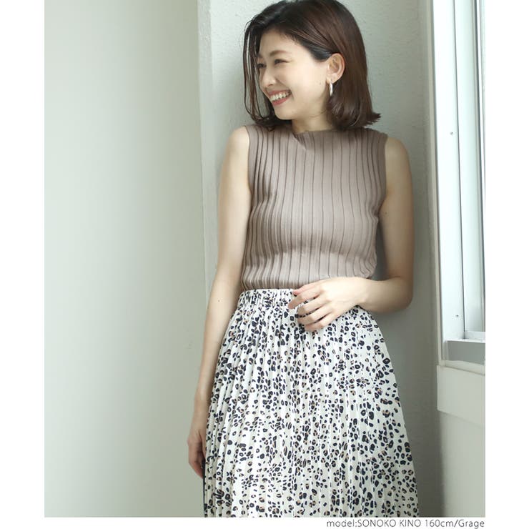 ［Grage］ | ニット レディース ノースリーブ | coca