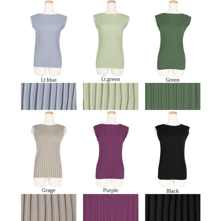 ニット レディース ノースリーブ | coca | 詳細画像34 