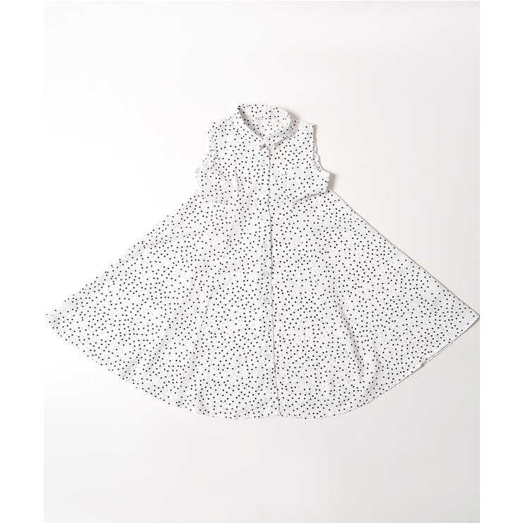 ドット柄ノースリーブシャツワンピース 品番 Pa Coca コカ のキッズファッション通販 Shoplist ショップリスト