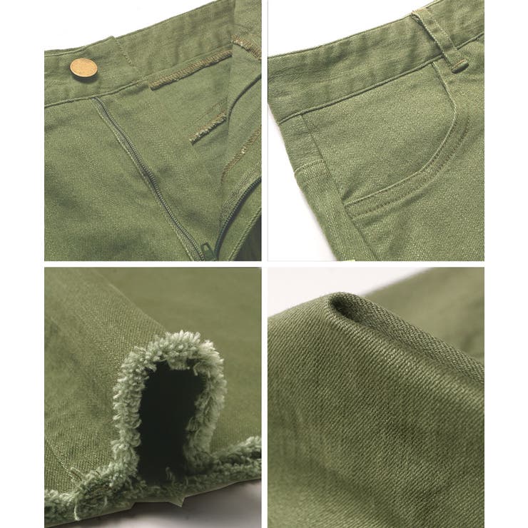 ミリタリーカラータイトスカートcocaオリジナル 鈴木詩織さん着用(切りっぱなし… | coca | 詳細画像17 