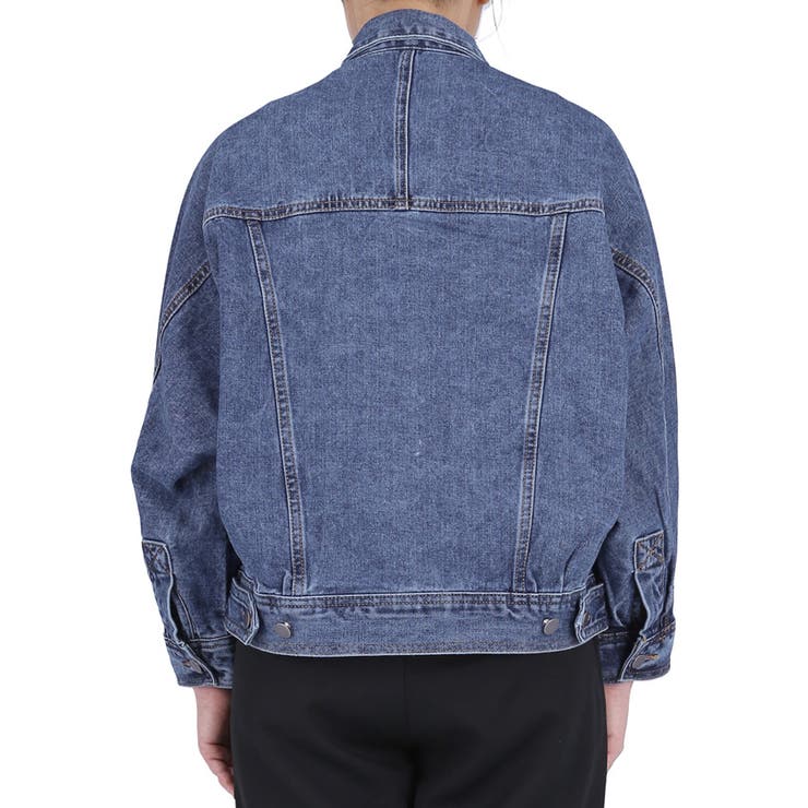 フロントタックシンプルデニムジャケットcocaオリジナル | coca | 詳細画像5 