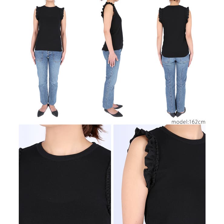 サマーニット レディース ノースリーブ | coca | 詳細画像11 