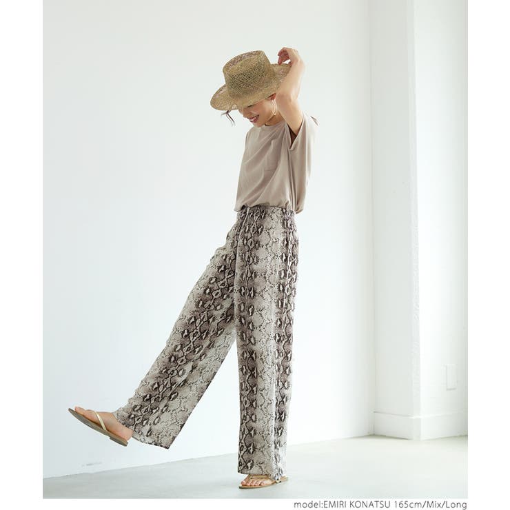 Chloe AW 2011 パイソン柄　ワイドパンツ　　　　　　　　　　　クロエ Chloe(クロエ)】 デニムジーンズ｜PARIGOT ONLINE（パリゴ