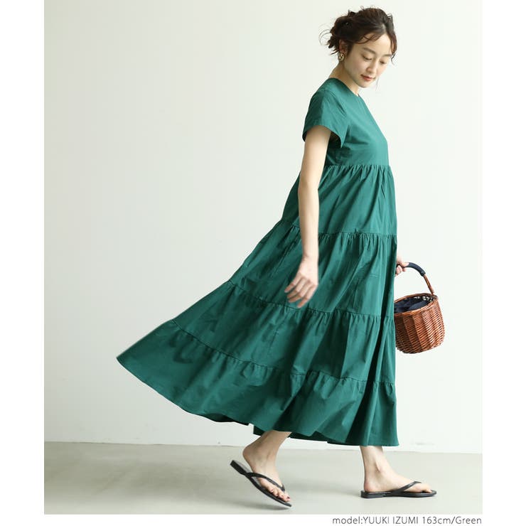 ティアードワンピース レディース 前後2way | coca | 詳細画像12 