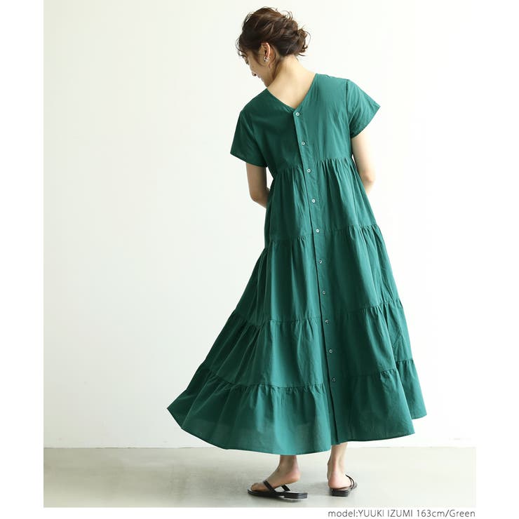 ティアードワンピース レディース 前後2way | coca | 詳細画像13 