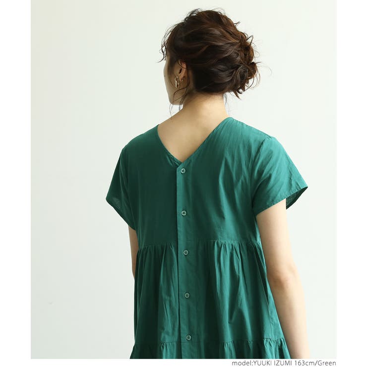 ティアードワンピース レディース 前後2way | coca | 詳細画像14 