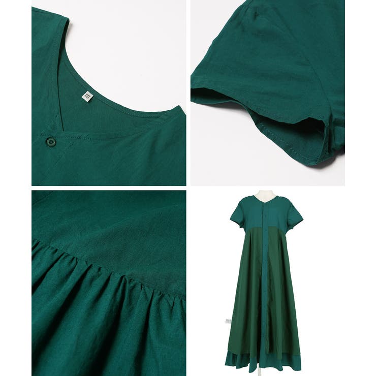 ティアードワンピース レディース 前後2way | coca | 詳細画像17 