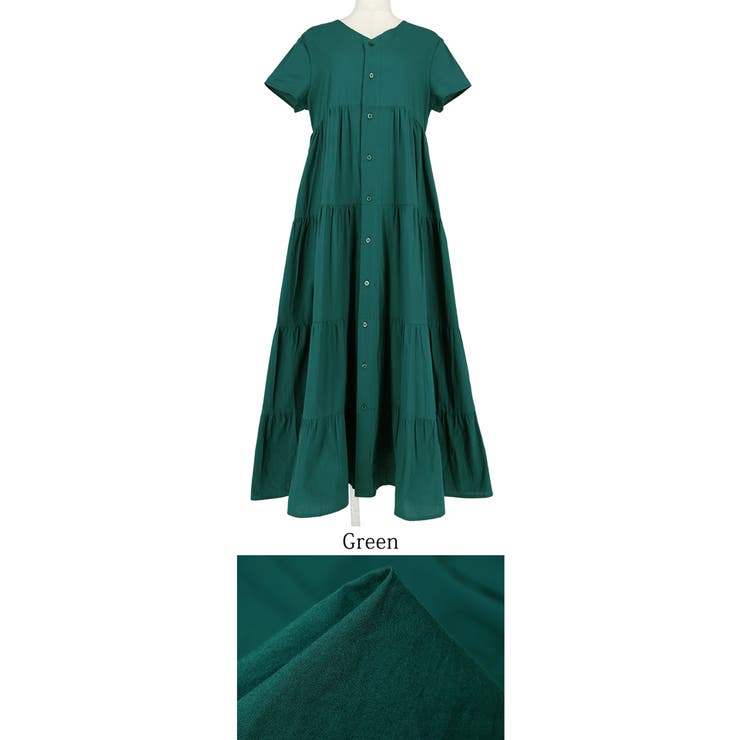 ティアードワンピース レディース 前後2way | coca | 詳細画像18 