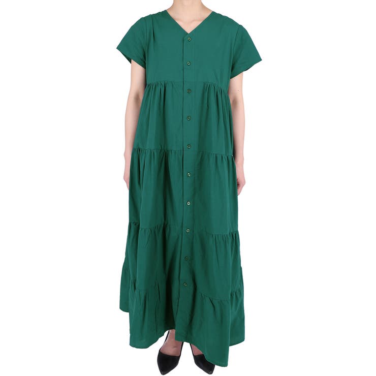 ティアードワンピース レディース 前後2way | coca | 詳細画像3 