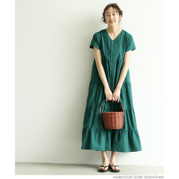 ティアードワンピース レディース 前後2way | coca | 詳細画像6 